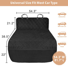 F-color SUV Cargo Liner for Dogs with its quilted padded surface in close-up.