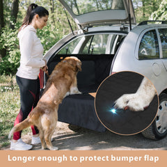 F-color SUV Cargo Liner for Dogs showing its waterproof cover surface.