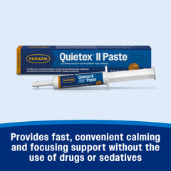 Farnam Quietex II Horse Calming Paste ingredient information.