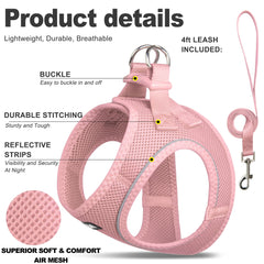 Fida Comfy Dog Harness close-up showing the fastening and buckle.