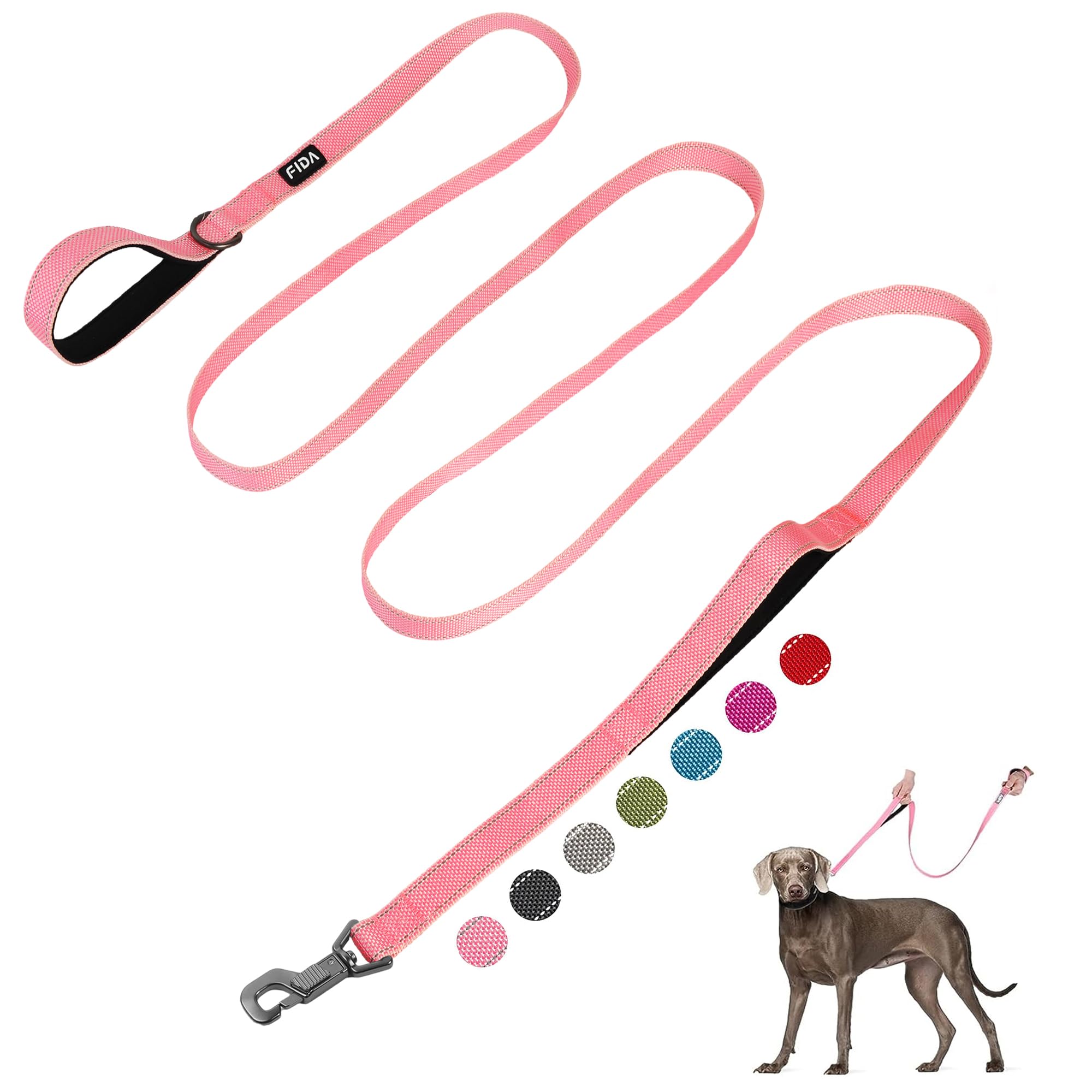 Fida dog leash shown in a full product view.