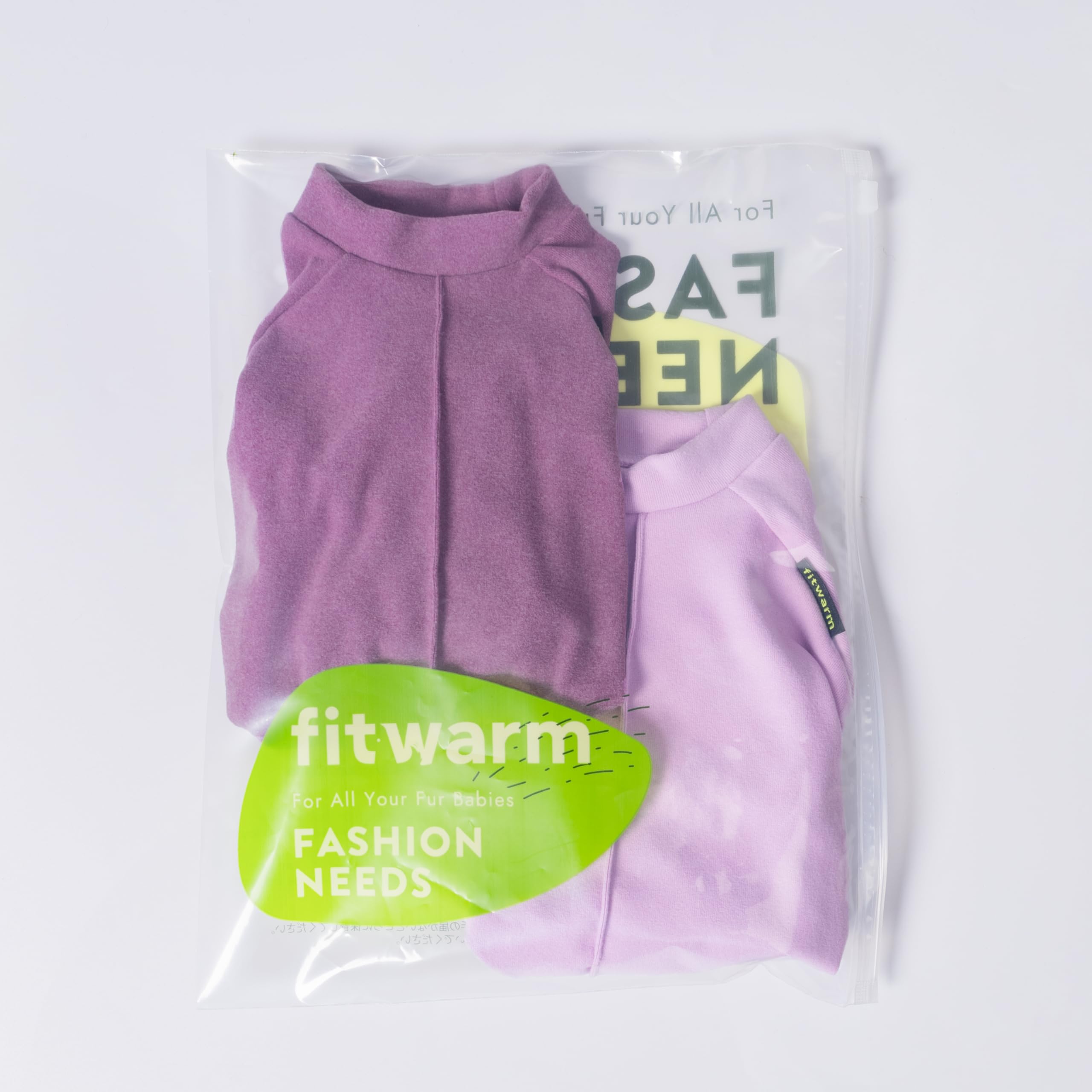 Fitwarm dog pajamas shown from the back.