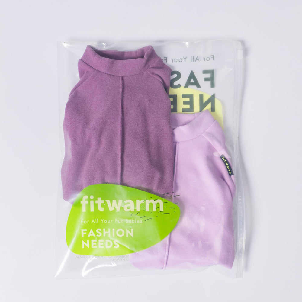 Fitwarm dog pajamas shown from the back.