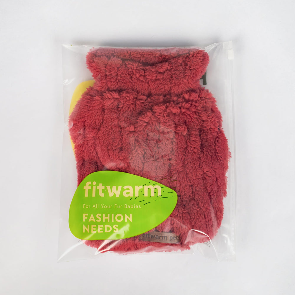 Fitwarm dog pajamas styled for a festive winter occasion.