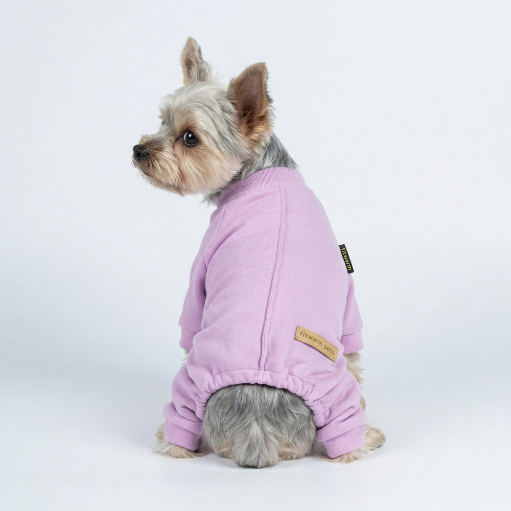Fitwarm dog pajamas presented as a two-piece set.