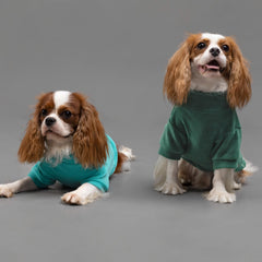 Fitwarm dog sweater fleece shown in a fabric detail view.