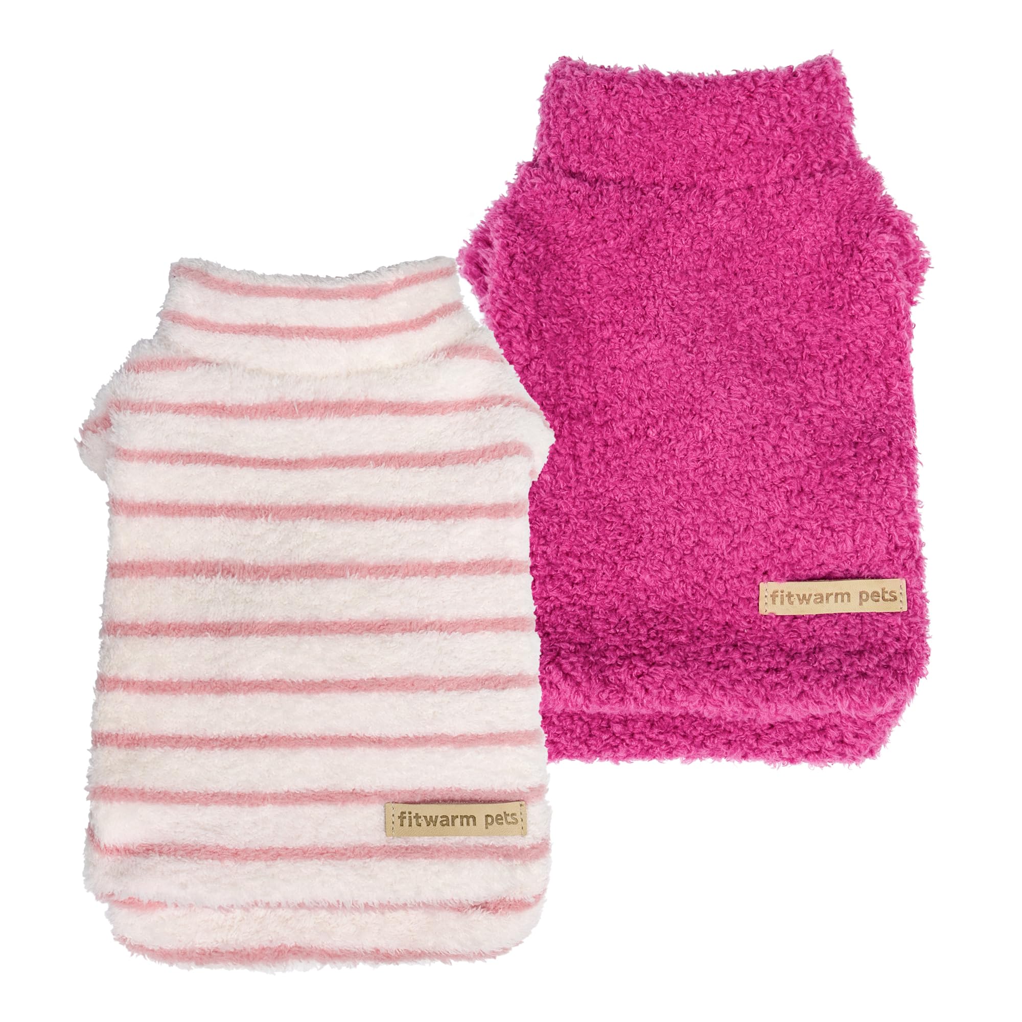 Fitwarm dog sweater shown from the front.