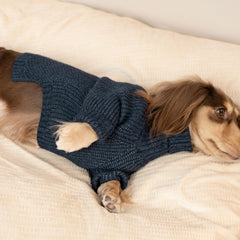 Fitwarm dog sweater displayed from a side angle.