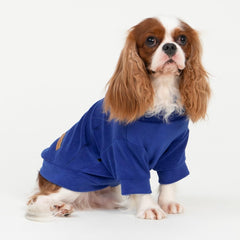 Fitwarm fleece dog sweater in orange red.