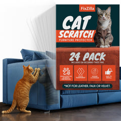 FixZilla cat furniture protector panels shown from the front.