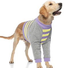 FUAMEY dog recovery sleeve shown from the front.