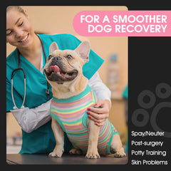 FUAMEY Recovery Suit showing its back coverage.