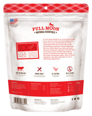 Full Moon Essential Beef Savory Sticks shown in a close view of the treats.
