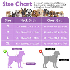 Funfox dog harness shown from the back with its rear leash attachment visible.