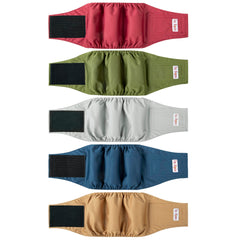 Fuz Bigaza male dog belly band shown from the front.