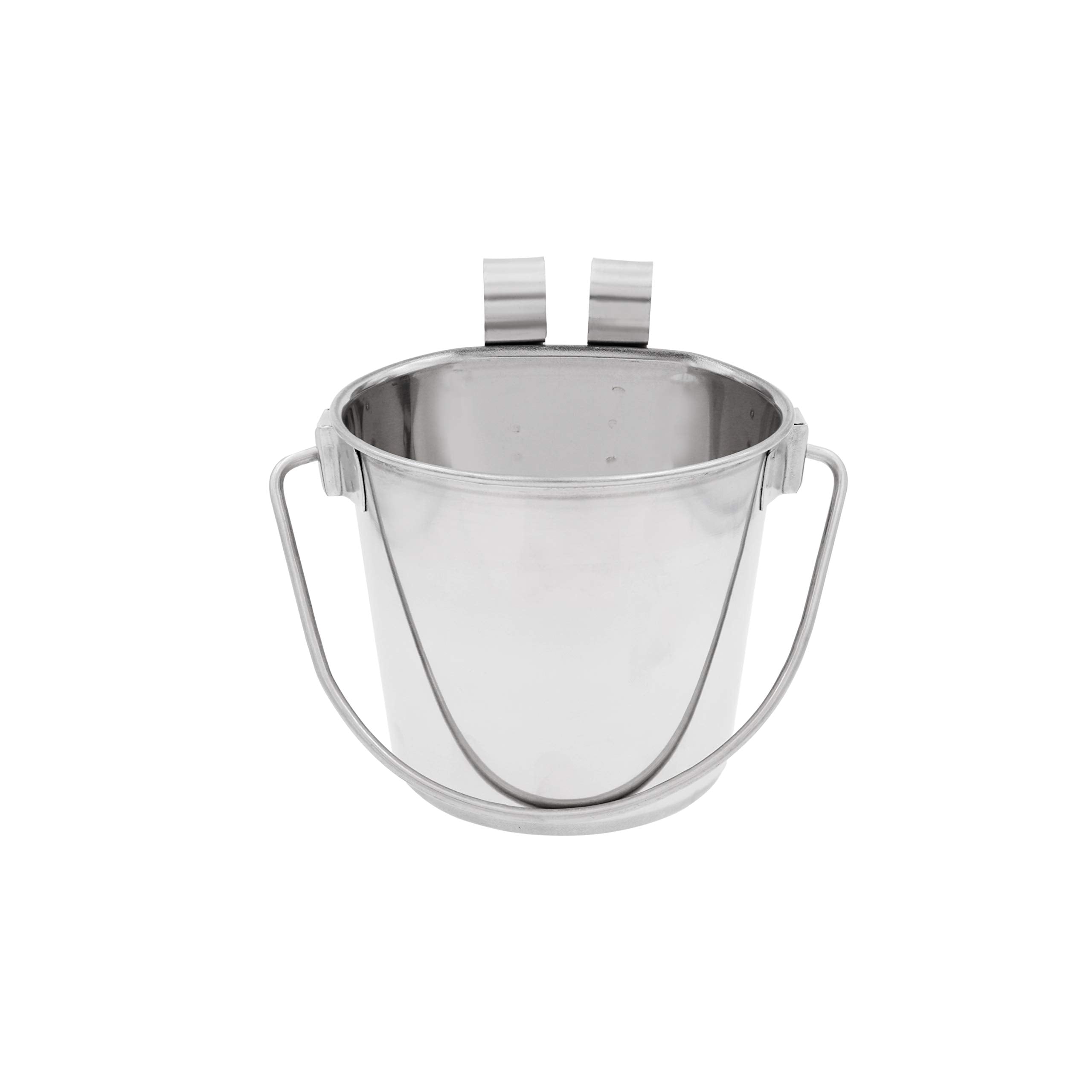 Fuzzy Puppy Pet Products flat-sided pail shown from the front.