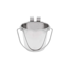 Fuzzy Puppy Pet Products flat-sided pail shown from the front.