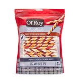 FYNORI Beefhide Twist Sticks with Chicken shown from the front.