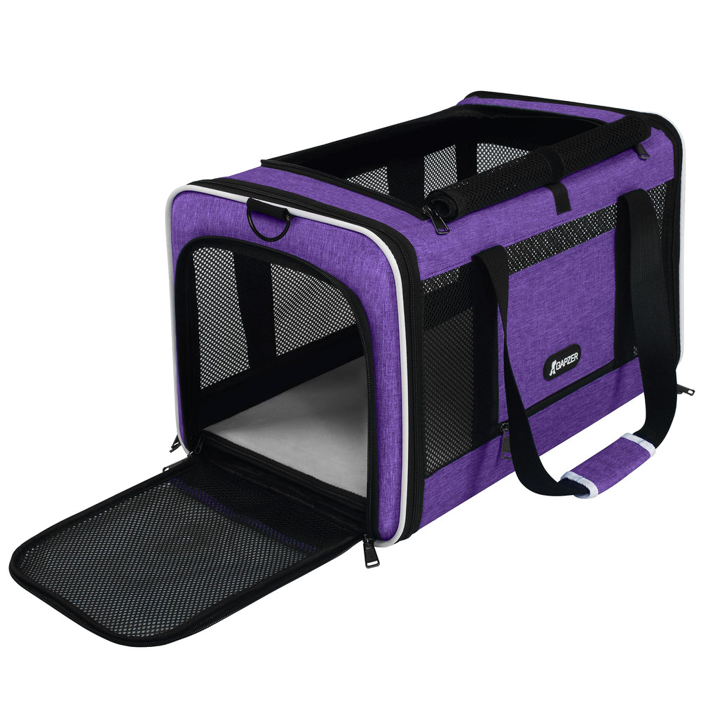 GAPZER pet carrier shown from the front.