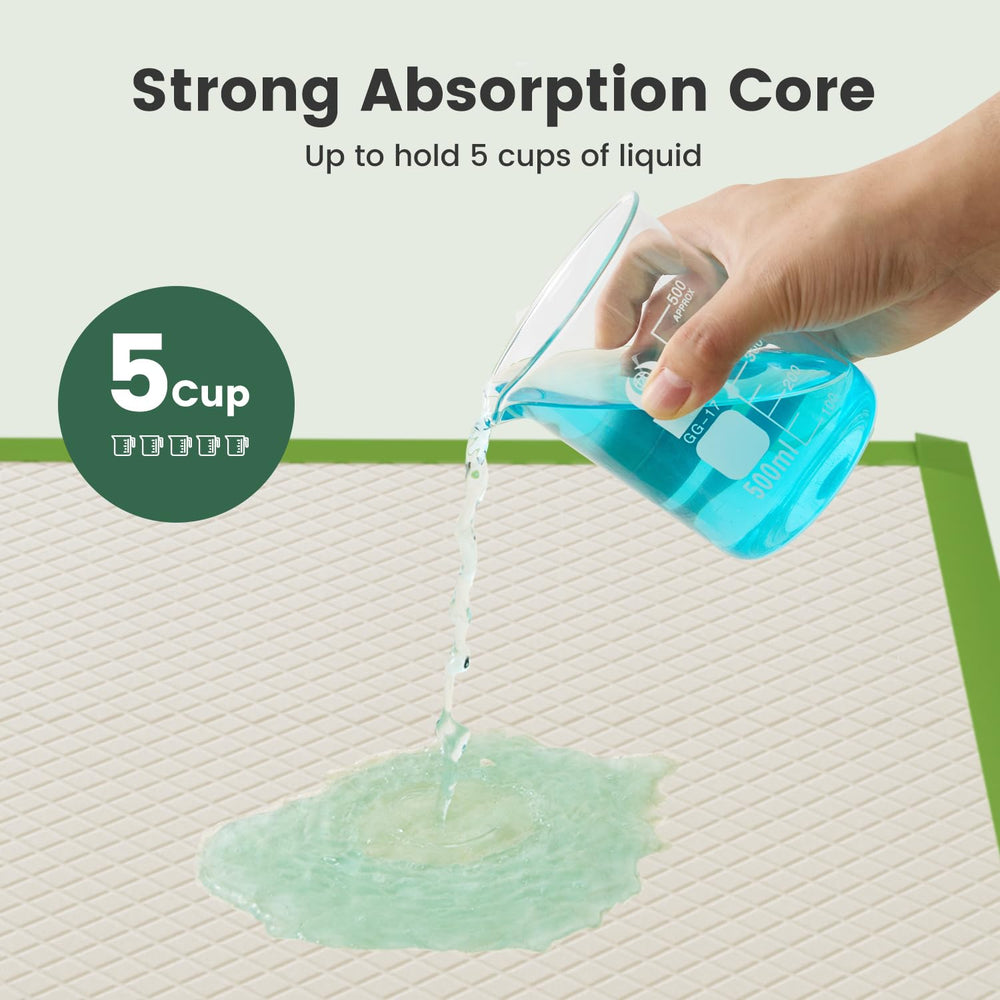 Gardner Pet Dog Pee Pads shown in use as a pet potty training pad.