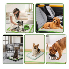 Gardner Pet Dog Pee Pads shown as a compact square pad for a pet potty area.