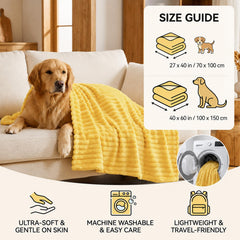 Generic Emotional Support Blanket providing a resting spot for a cat.