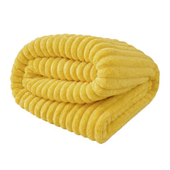 Generic Emotional Support Blanket shown from the front in bright yellow.