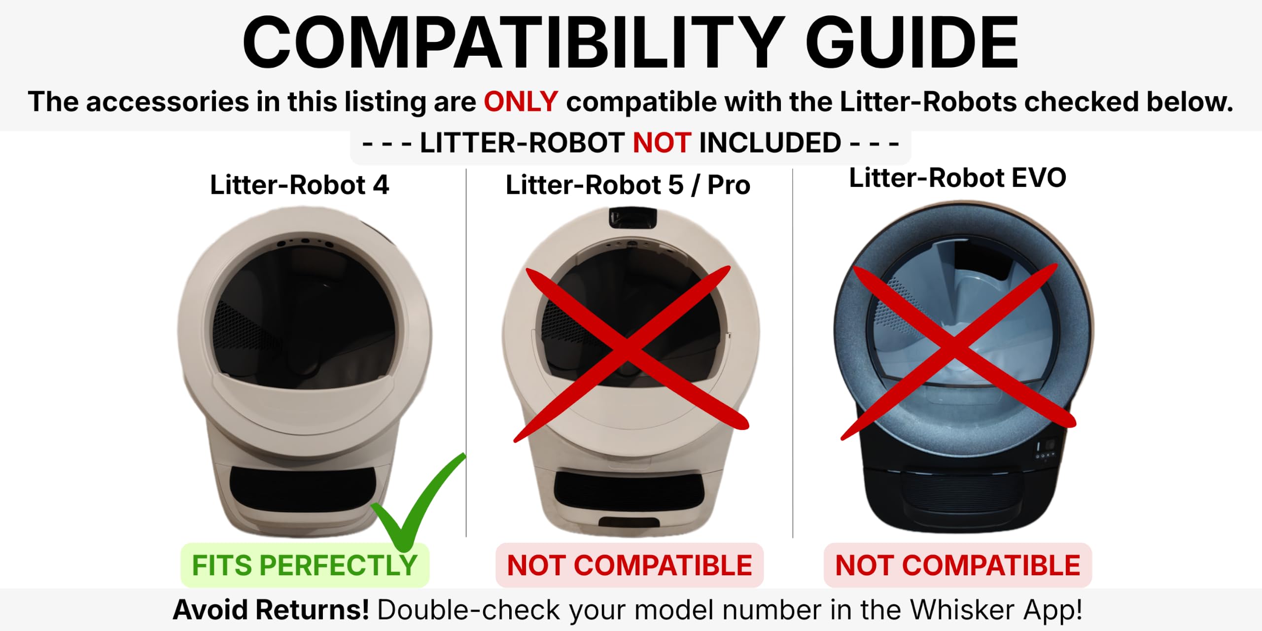 Generic Max Shield for Litter-Robot 4 shown from the side to reveal its profile.