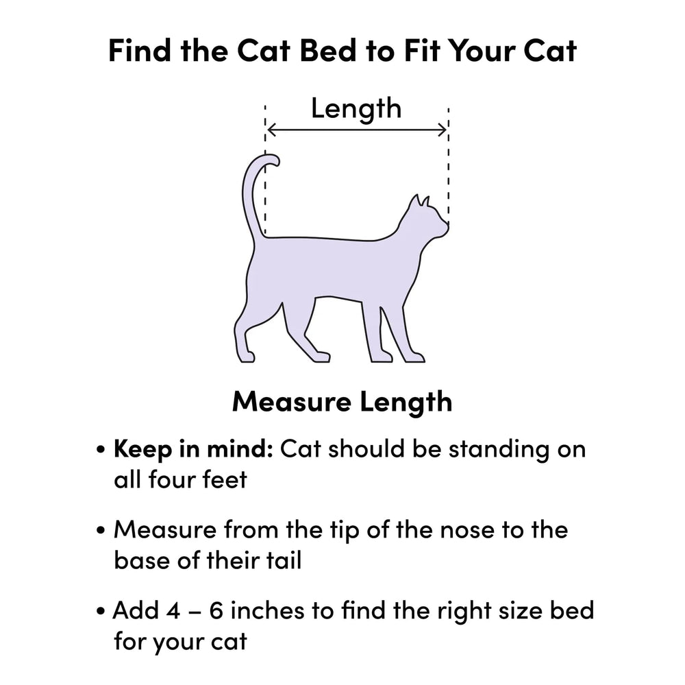 Generic round cat bed showing the dustproof, slip-resistant bottom.