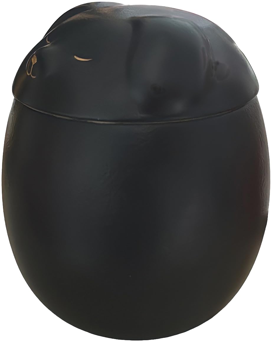 Generic small dog urn viewed from a different angle.