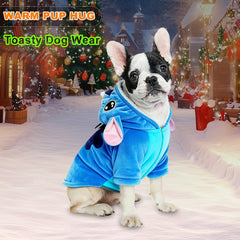 Gmayoo dog costume styled for a Christmas occasion.