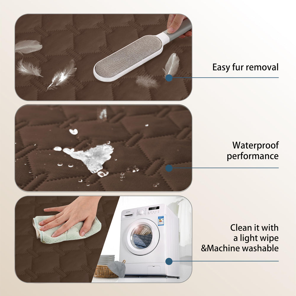 gogobunny Waterproof Pet Blanket shown folded for storage or placement.
