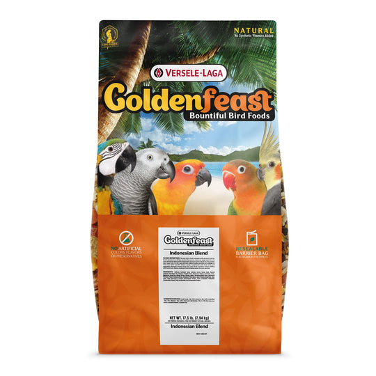 Goldenfeast VL Indonesian Blend bag shown from the front.