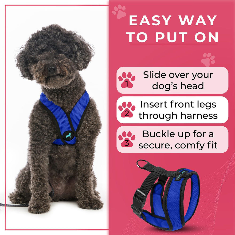 Gooby Comfort X dog harness shown from an alternate side angle.