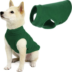 Gooby Stretch Fleece Vest shown from the front.