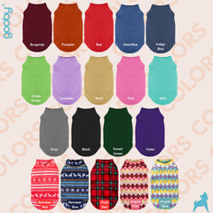 Gooby Stretch Fleece Vest shown being worn by a dog.