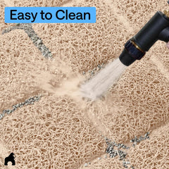 GORILLA GRIP Cat Litter Mat shown with its 23 x 35 inch footprint.