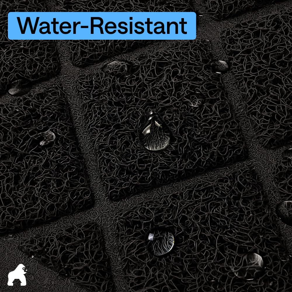 GORILLA GRIP Cat Litter Mat close-up of its water-resistant surface.