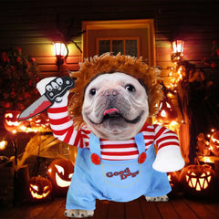 GOYOSWA dog Halloween costume shown worn by a dog.