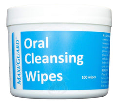 GPYP Maxi/Guard Oral Cleansing Wipes shown from the front.