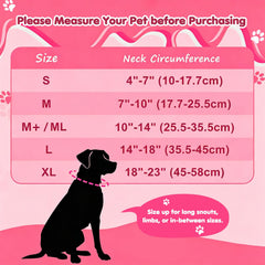 Grand Line inflatable dog collar showing the adjustable hook-and-loop fastener.
