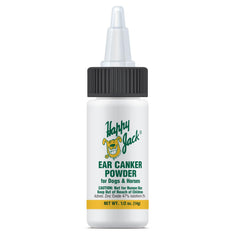 HAPPY JACK Ear Canker Powder shown from the front.