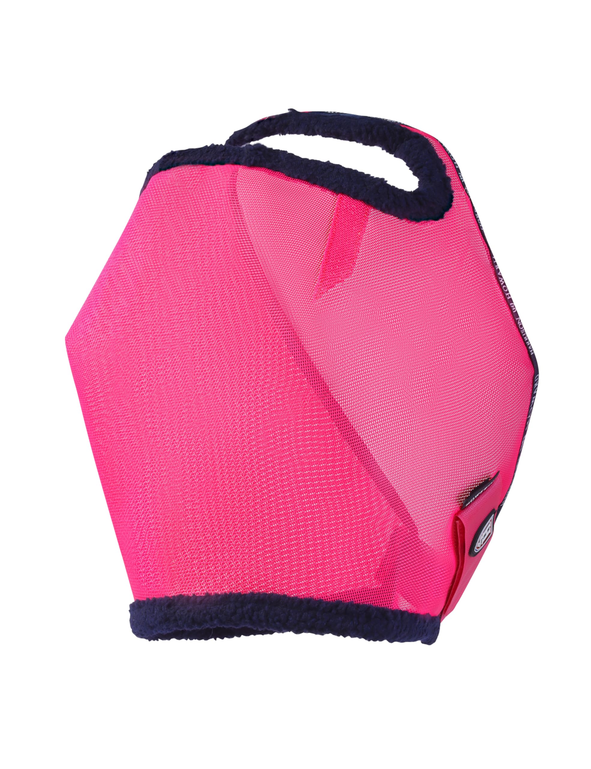 Harrison Howard horse fly mask with a close view of its fine mesh.
