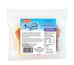Close-up view of the chew surface on Hartz Chew 'n Clean Dental Duo.