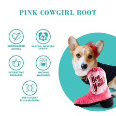 Haute Diggity Dog plush dog toy with its soft plush surface in focus.