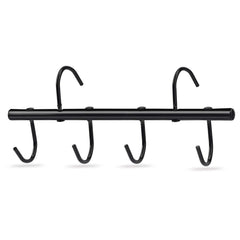 HDYEGY tack rack shown from the front with its six hooks.