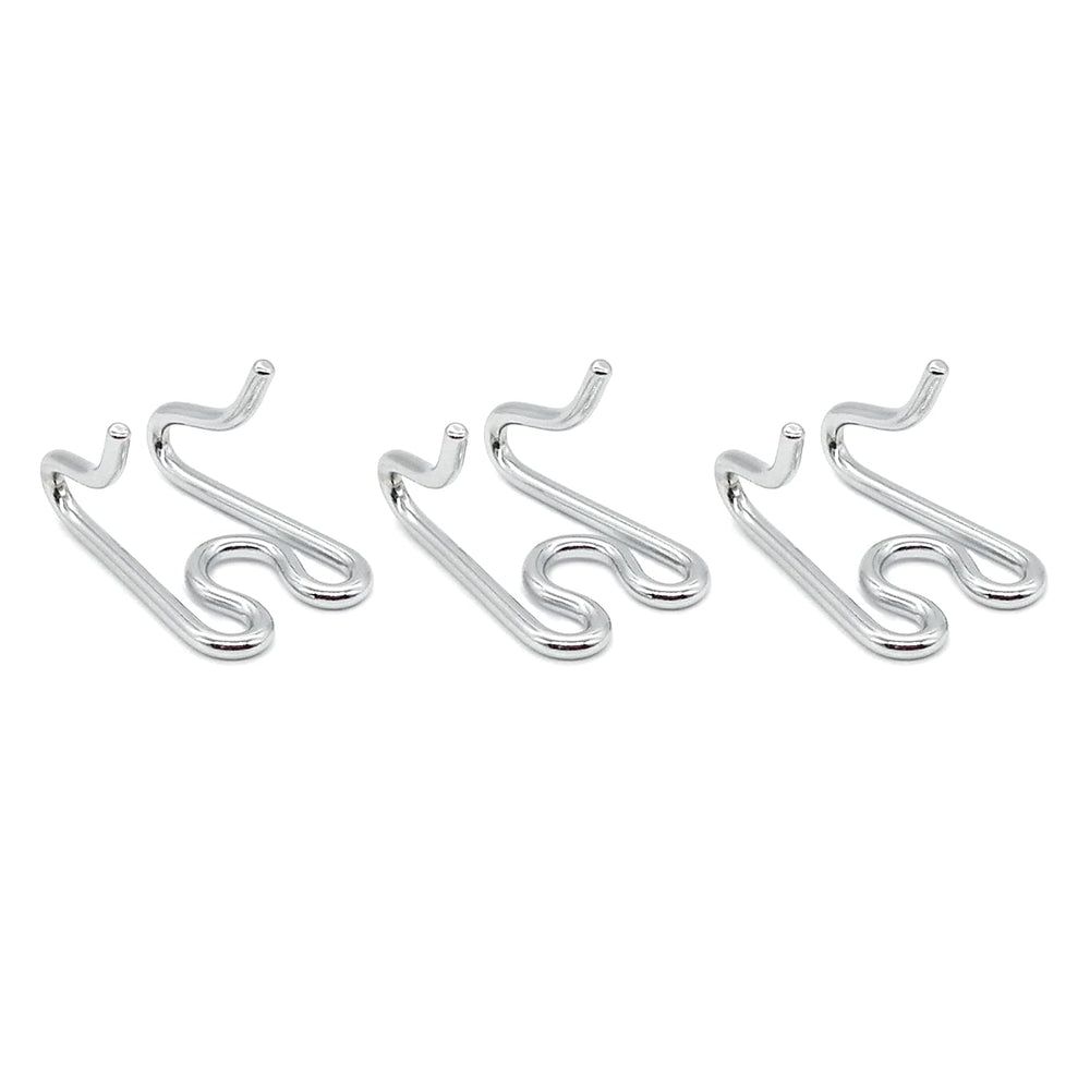 Herm Sprenger additional prong link close-up showing the chrome-plated steel finish.