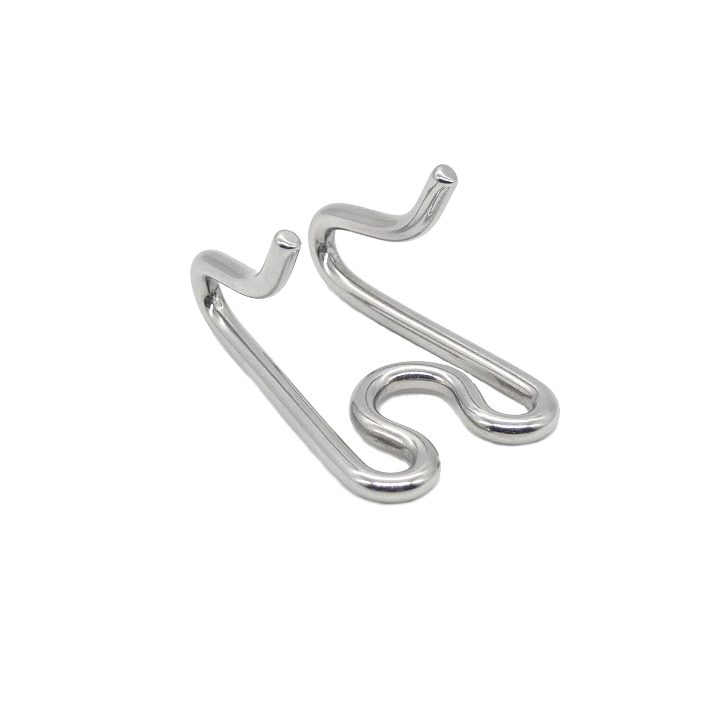 Herm Sprenger additional prong links shown close up to display the individual link shape.