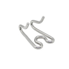 Herm Sprenger additional prong links shown close up to display the individual link shape.