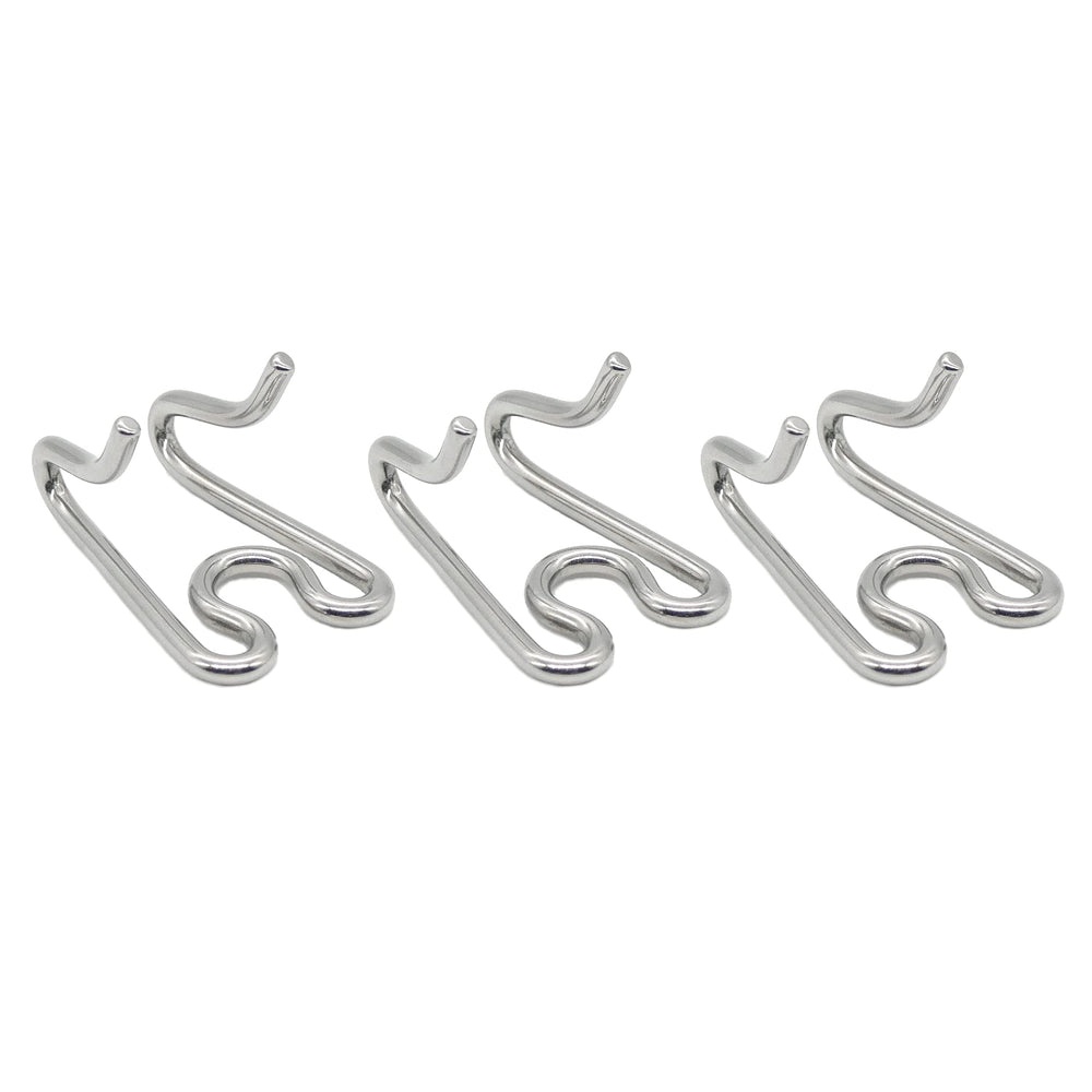 Herm Sprenger additional prong links with a close-up view of the stainless steel.